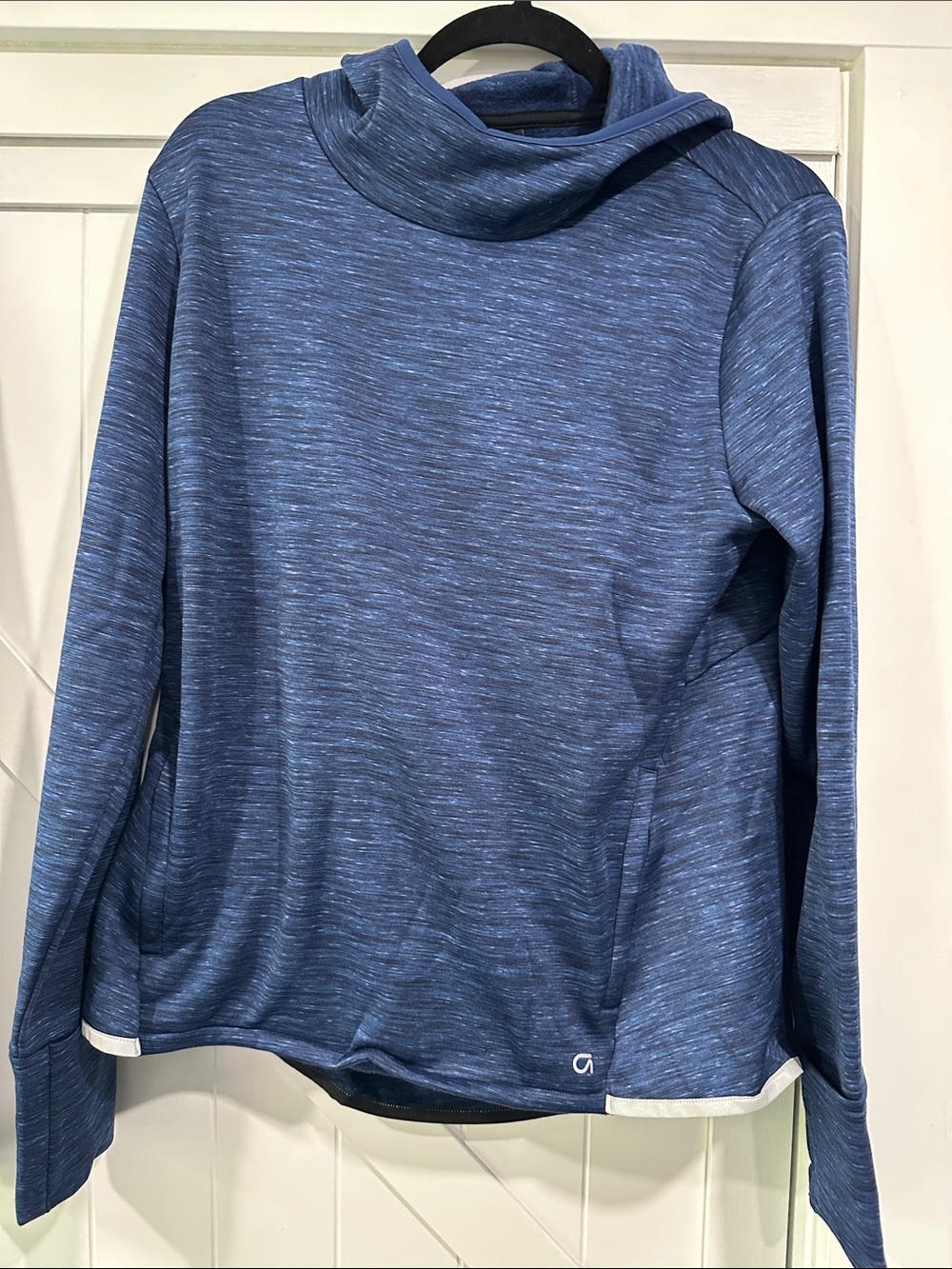 GAP Navy Fleece Pullover Hoodie